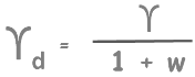 image : dry-unit-weight-equation