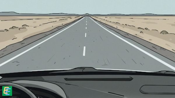 image : Monotonous Road