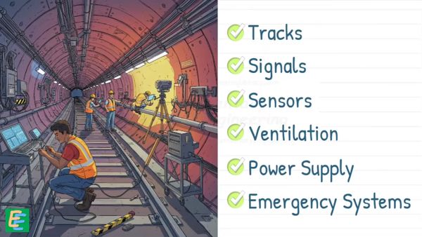 image : Testing of a Railway Tunnel
